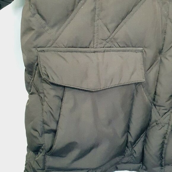 Lands' End Women’s Full Zip Down Puffer Jacket Winter Barn Chore Coat 2X 20W-22W - Picture 4 of 12